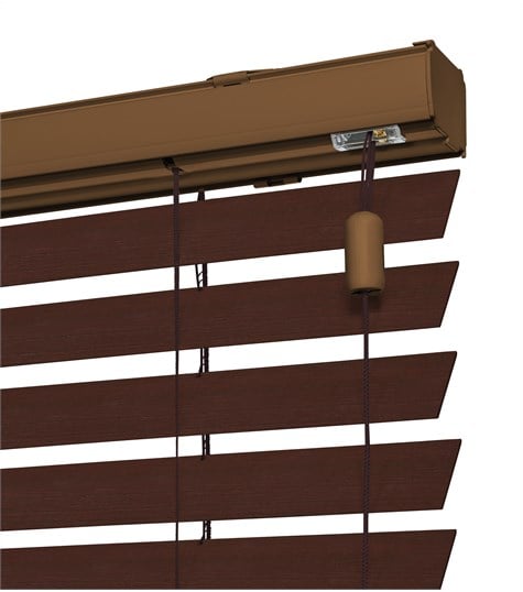 Essentials - Wooden jealousy with privacy closure 50mm - Image 3